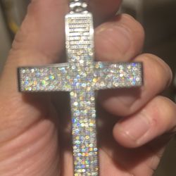 Diamond Cross Pendant 