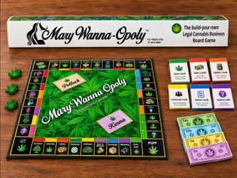 Mary Wanna-Opoly Cannabis Board Game