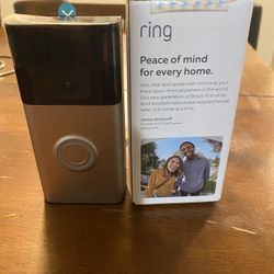 Ring Bell Never Used 