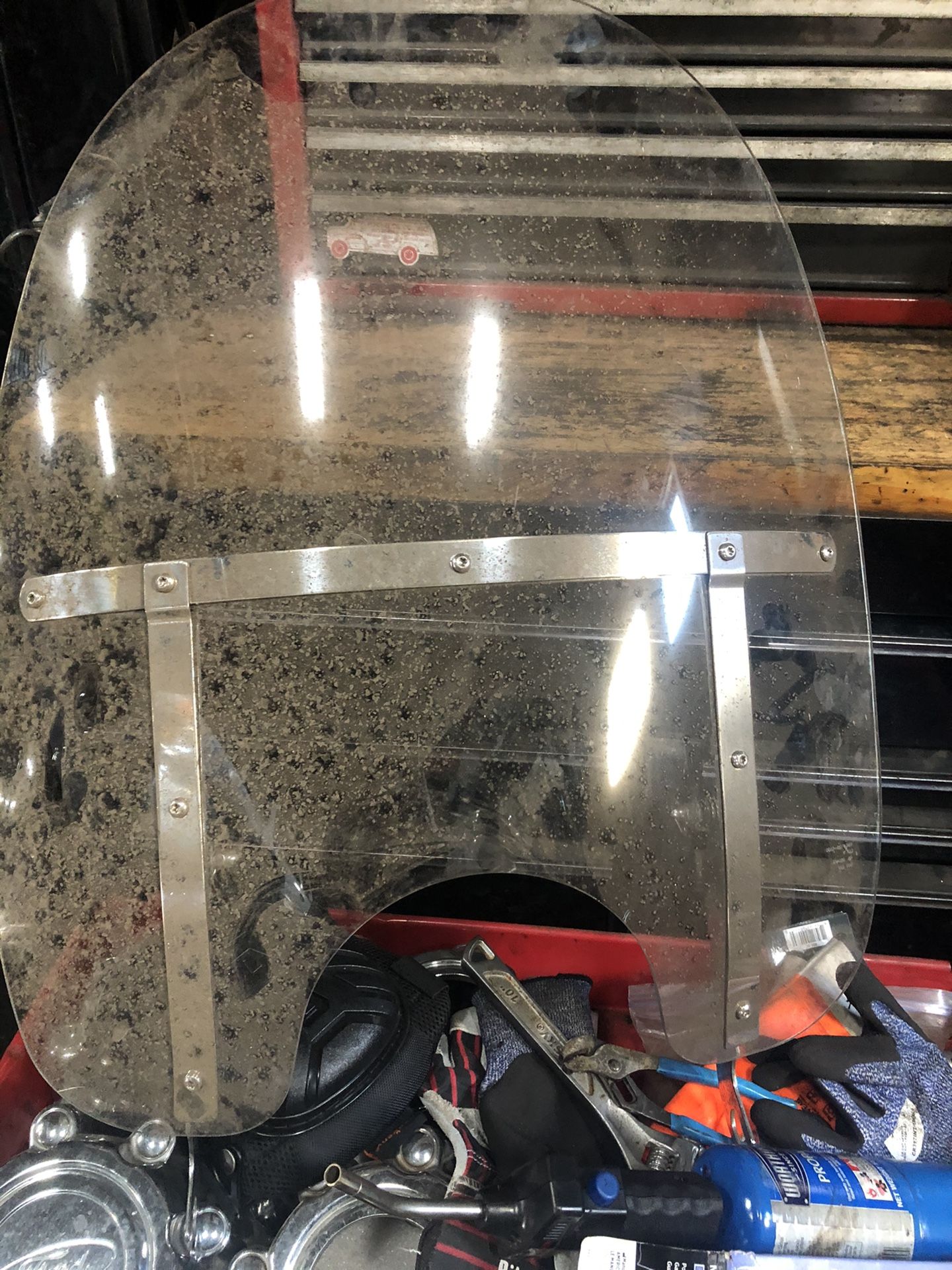 Harley Davidson windshield
