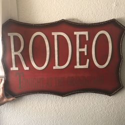 Rodeo Plaque (18x28)