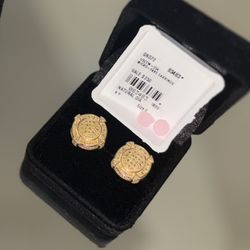 DIA MICRO-PAVE EARRINGS