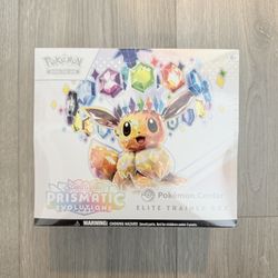 Prismatic Evolutions Pokémon Center ETB