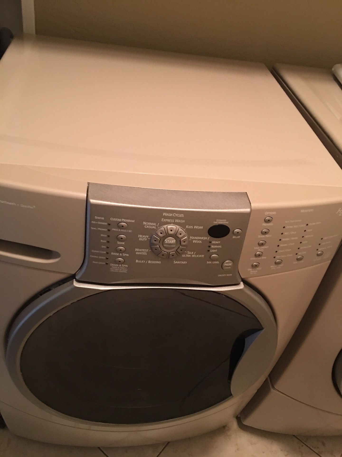 Kenmore Elite HE4t Washer Large capacity