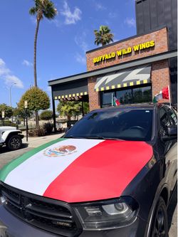Mexico hood flag + 2 window flags