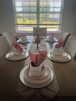 China Cabinet & Dinette Set