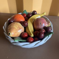 Vintage, Ceramic Fruit Bowl