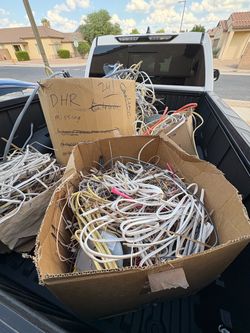 Large Lot of Mixed Electrical Wire Scrap