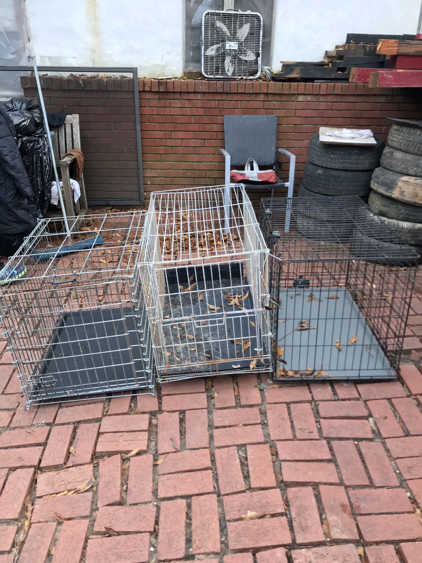 Dog crates/houses. Various sizes