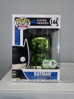 Batman Green Chrome Funko Pop Emerald City Excl. LE 1500