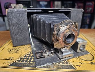 Antique Kodak No. 2 Folding Pocket Camera Brownie Model A SEE DESCRIPTION