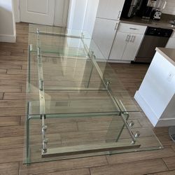 Glass Rectangular Table