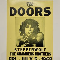 Photo Of The Doors Concert Poster