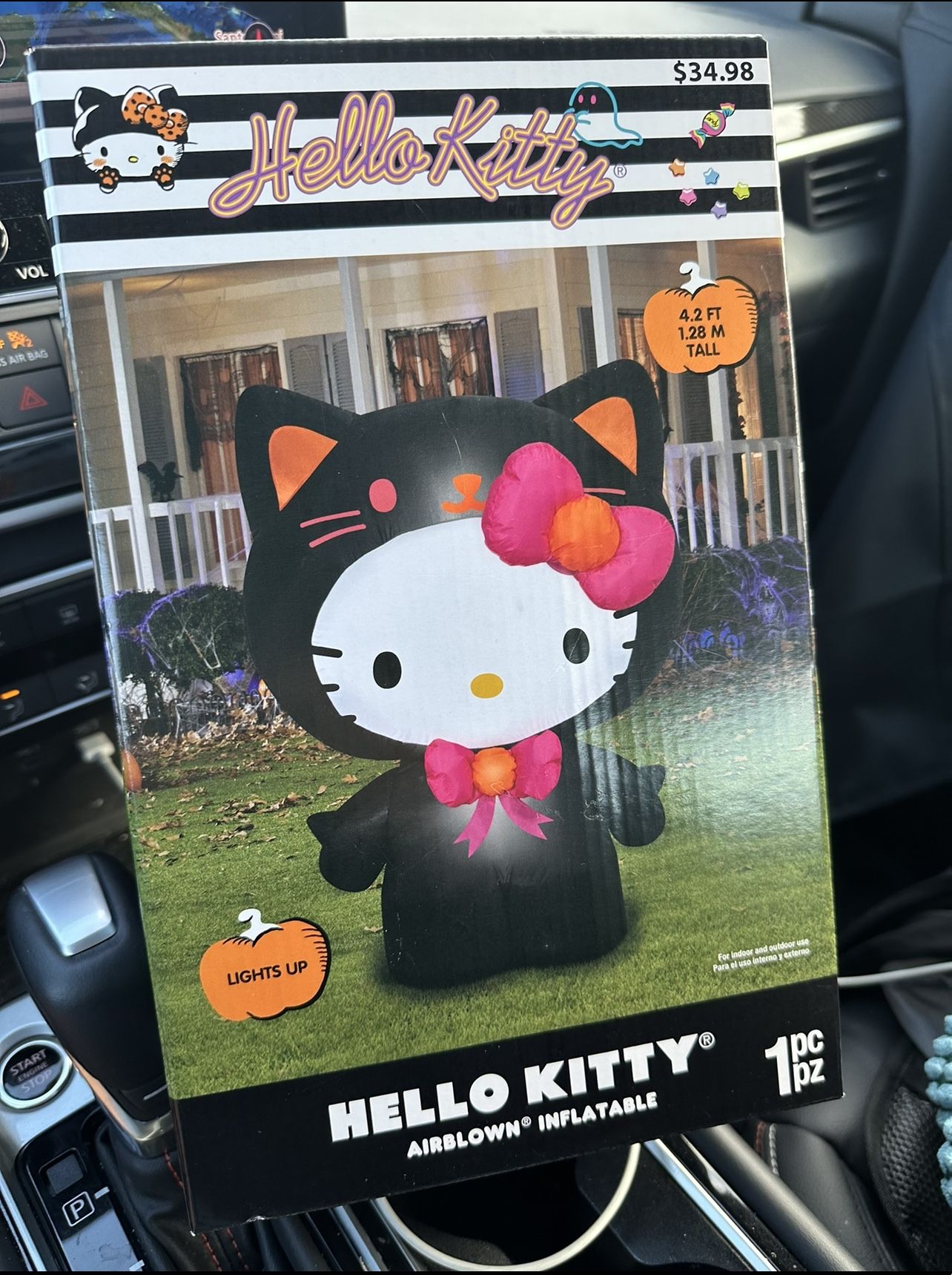 Hello Kitty Halloween Pop-Up Inflatable Brand New Sealed