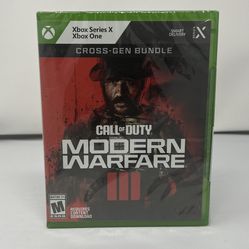 Call of Duty: Modern Warfare III Cross-Gen Bundle Edition - Xbox Series X, Xbox One