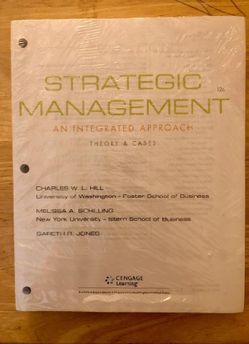 Strategic Management an Integrated Approach Theories and Cases