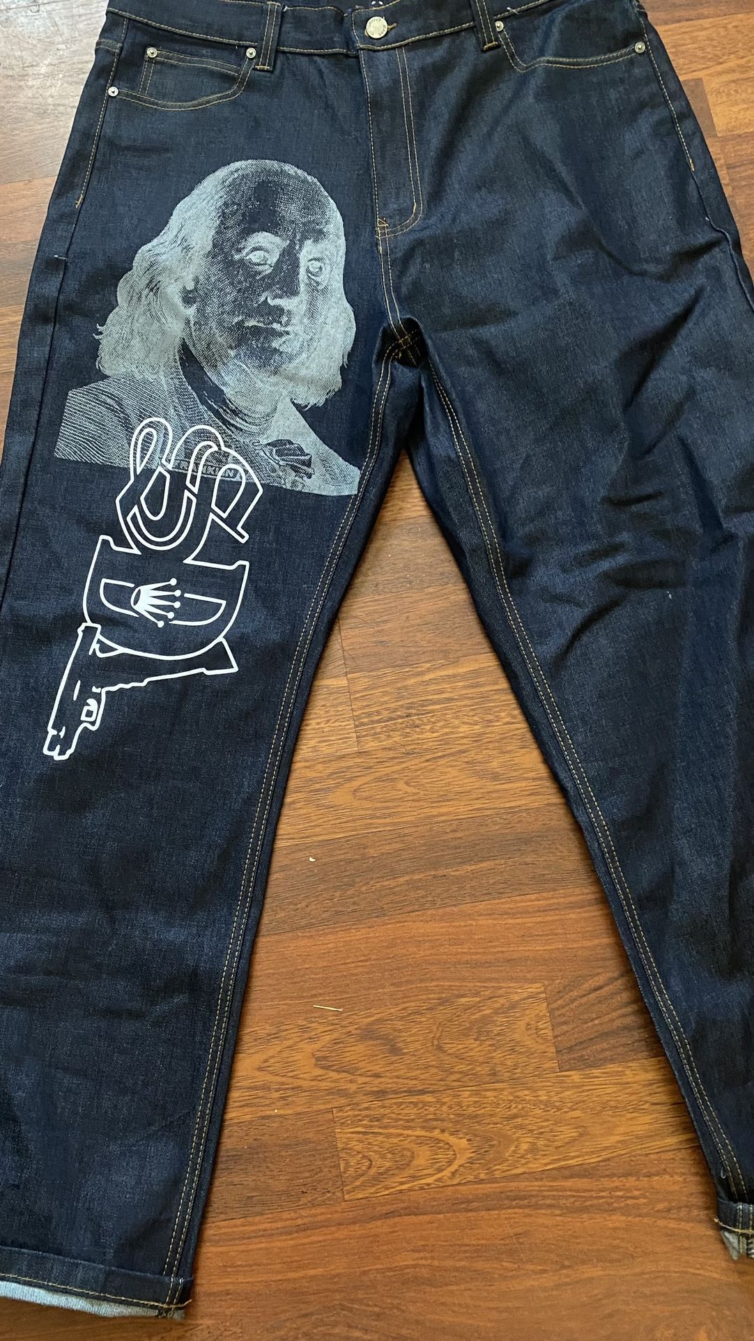 Skys da limit 501s Blue pants(sdl)