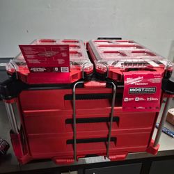 Milwaukee packout 3 drawer plus 2 organizer
