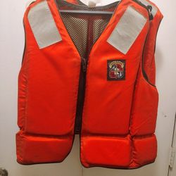 2 Stearns2 Stearns™ ~ INDUSTRIAL Life Vest ~ Orange w/ Large Reflectors ~ X-Large & Large