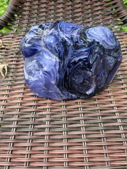 Polished Blue Sodalite Freeform Stone