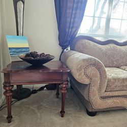 Elegant Wooden Coffee Table & Side Table Set of 3 – Matching Traditional Style
