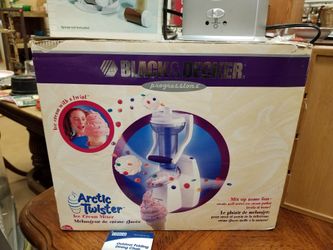 Black and Decker Arctic Twist soft serve ice cream maker new