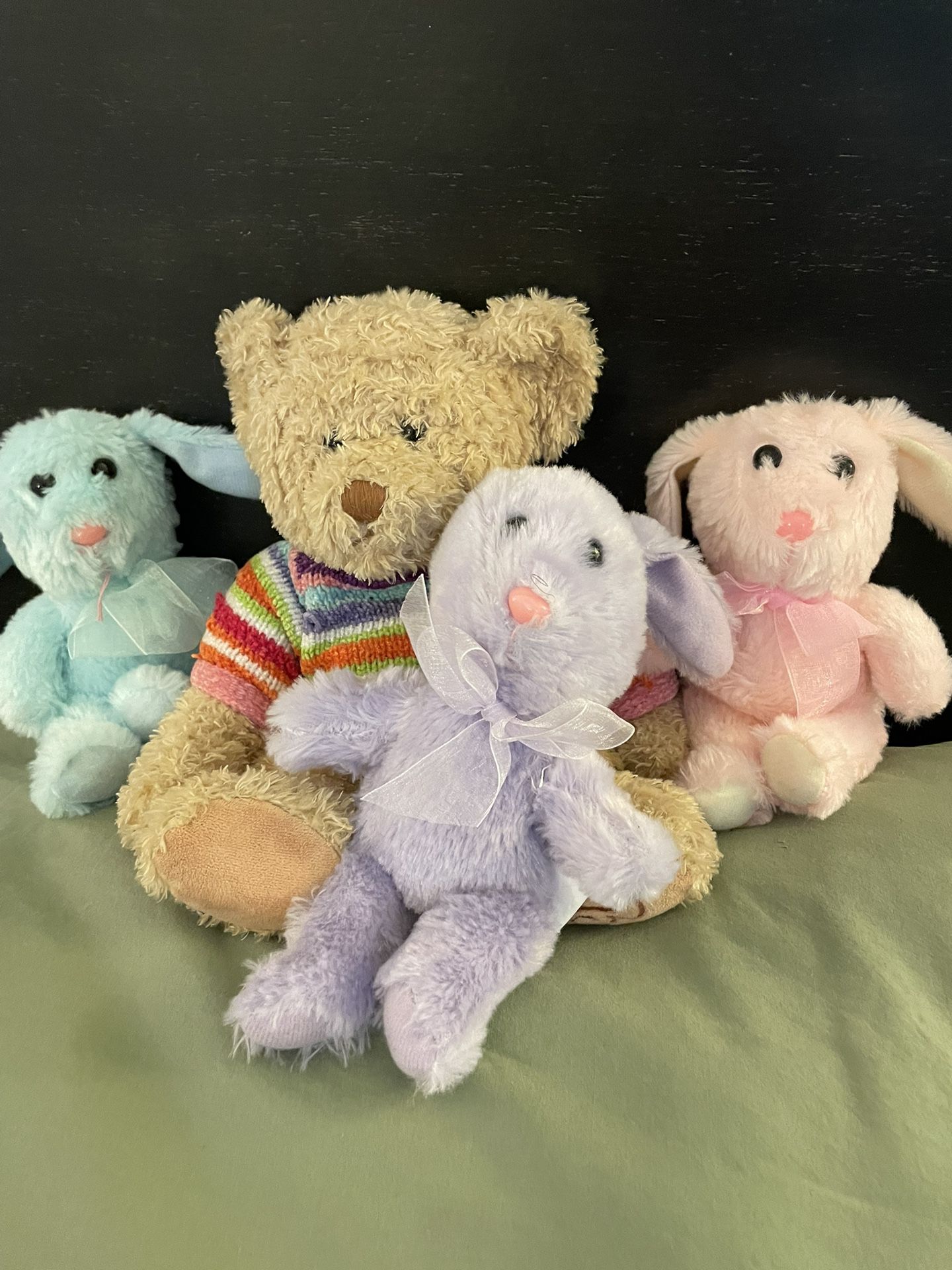 4 Child Stuffed Animals.  