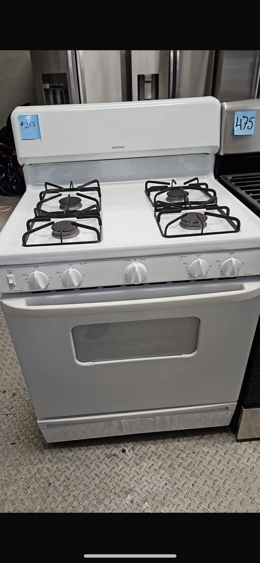 Hotpoint 30” Gas Stove