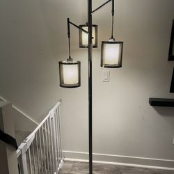 3 Tier Industrial Floor Lamp