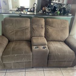 Brown Couch 