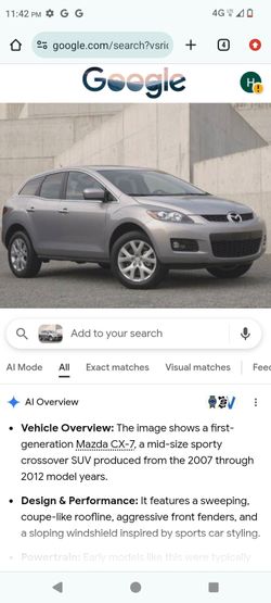 I'm selling the 07 Mazda cx7