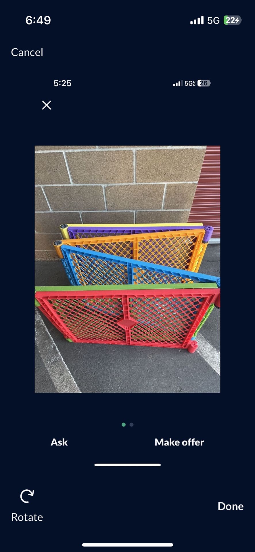 Dog Baby Gate 