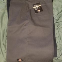 Dickies Size 40 15" Inseam Loose Twill Work Short Charcoal Grey Brand New With Tag