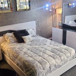 4-PCS Queen Size Bedroom Set In Offer 🔥🔥🔥