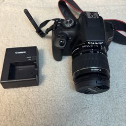 Canon EOS Rebel T7 - (18-55mm Lens And Charger Included)
