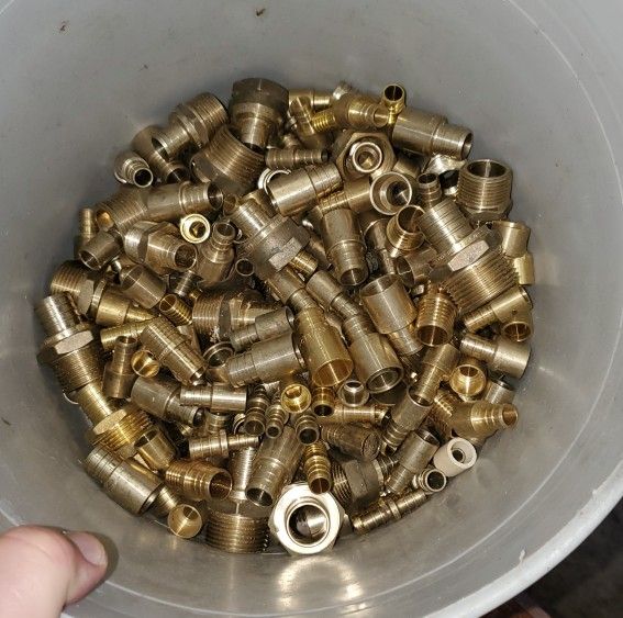 Misc. BRASS PEX FITTINGS