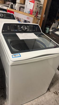 GE top load washer front load dryer