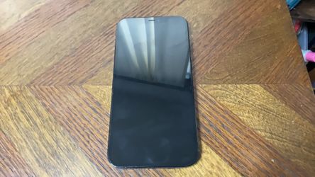iPhone 12  Pro Max, with charger, the  back is cracked but works perfect