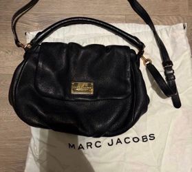 Marc Jacobs Crossbody Bag Black Leather