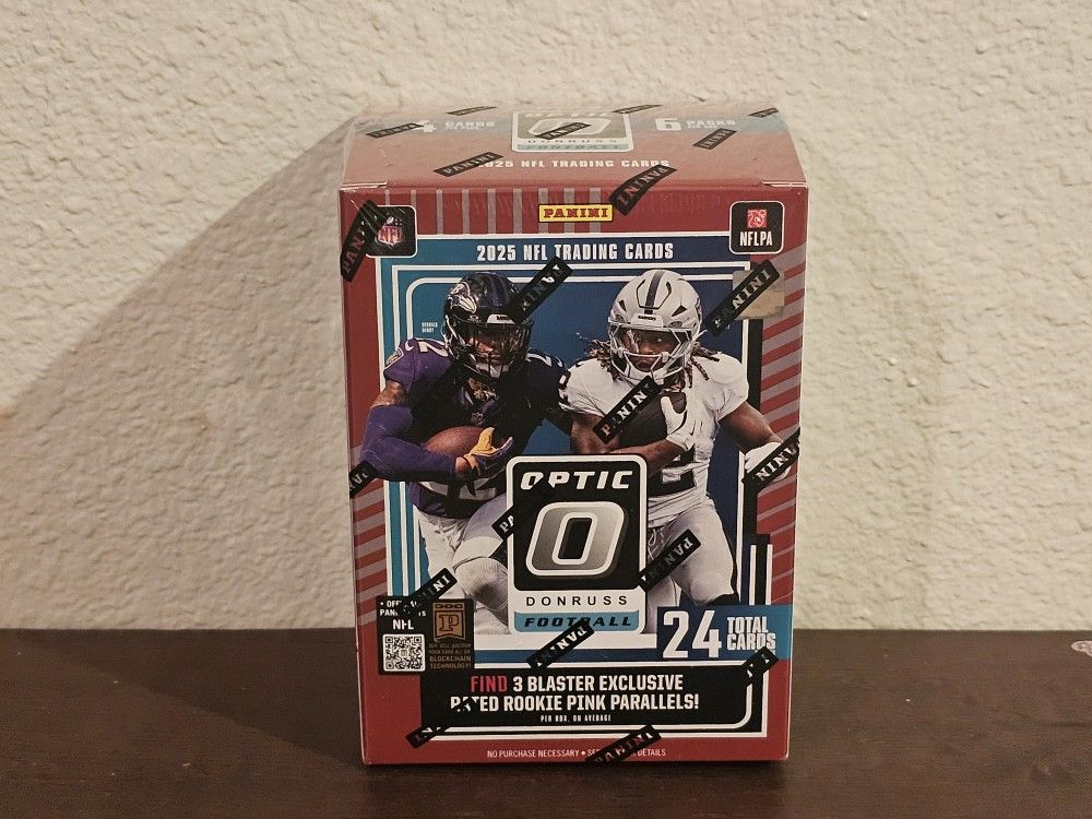 2025 Panini Optic Football NFL Donruss Pink Blaster Target Exclusive
