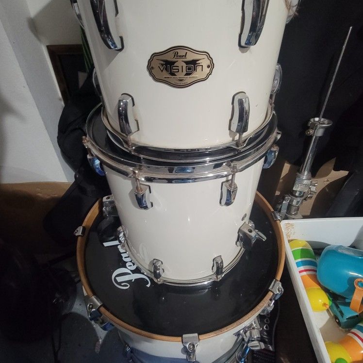 Pear Drums Vision Series All Maple Shell(rare)