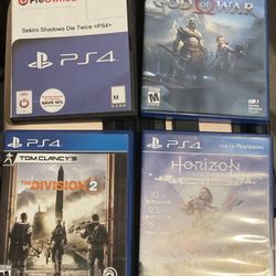 PS4 Game Lot