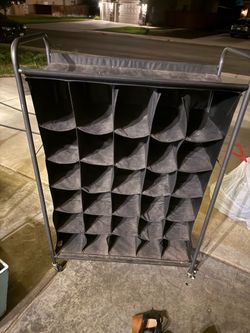 Shoe rack - garage stored