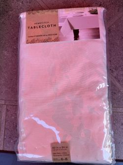 Brand New Cream Color Table Cloth 60”x84”