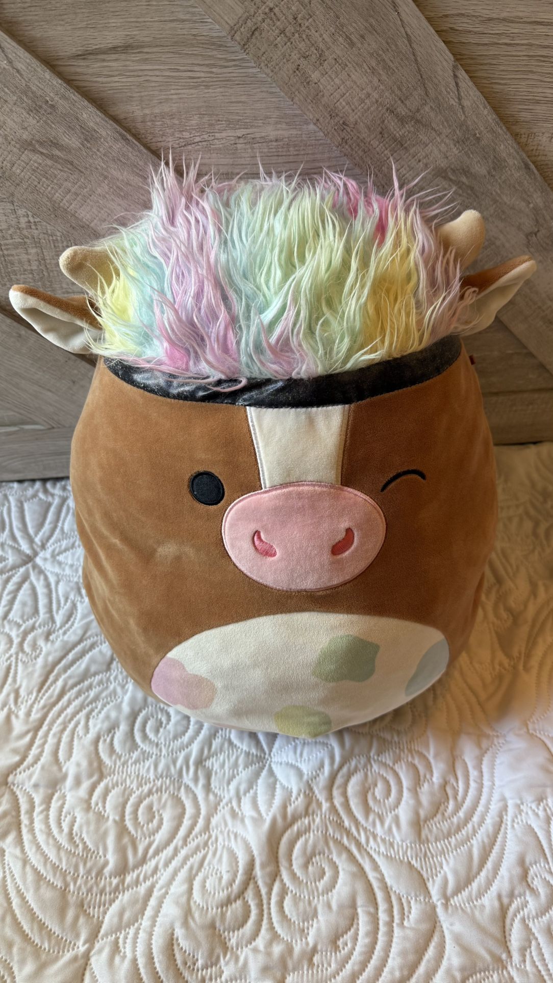 Squishmallows Squish-Doo's Tomar The Cow 14"