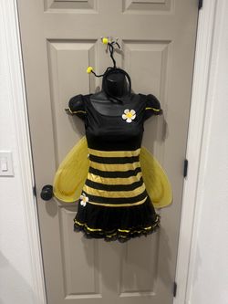 Bumble Bee Halloween Costume with Wings and Headband