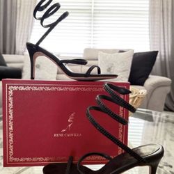 Rene Caovilla Cleo Heel 80 Mm Size 36