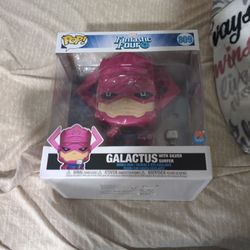 GALACTUS with Silver Surfer Jumbo Pop, 10 Inch 