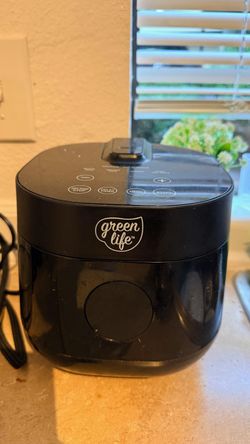 GreenLife Rice Cooker Digital 4-Cup (Cooked)