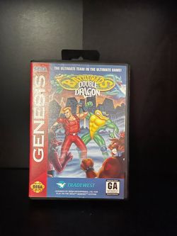 Battletoads & Double Dragon Sega Genesis